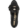 image:imageKarl Lagerfeld Womens Vasilisa Sheer Ballet Flat with Oversized BowBlack