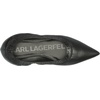 image:imageKarl Lagerfeld Womens Vinette Pointed Toe Ballet Flat with LogoBlack