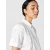 image:imageKarl Lagerfeld Womens Whimsical Tape Measure BlouseWhite