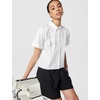 image:imageKarl Lagerfeld Womens Whimsical Tape Measure BlouseWhite