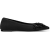 image:imageKarl Lagerfeld Womens Zundro Ballet Flat with Flower DetailsBlack