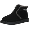 image:imageKARL LAGERFELD Mens Suede Chukka Faux Shearling Lining Boot Combat