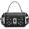 image:imageKARL LAGERFELD Paris Simone Rhinestone Satchel CrossbodyBlack