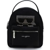 image:imageKARL LAGERFELD Paris Womens Amour Small Backpack CrossbodyBlackStn