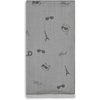 image:imageKARL LAGERFELD Paris Womens Scattered Icons Lightweight Pashmina Black One Size
