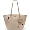 image:imageKARL LAGERFELD Womens Adele in Paris Tote BagNeutral Multi