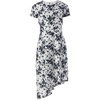image:imageKARL LAGERFELD Womens Asymmetrical Hem DressWhiteMarine