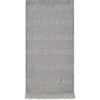 image:imageKARL LAGERFELD Womens Block Logo Lightweight PashminaGrey