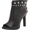 image:imageKARL LAGERFELD Womens Bonnie Peep Toe Bootie With Jewel EmbellishmentsBlack