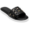 image:imageKARL LAGERFELD Womens Cushioned Insole Everyday Carenza Studs  Flat SandalBlack