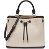 image:imageKARL LAGERFELD Womens Evelina Bucket BagNaturalBlack