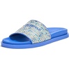 image:imageKARL LAGERFELD Womens Hazlet Flat Sandal Slide With LogoBlue Multi
