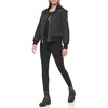 image:imageKARL LAGERFELD Womens Karl Lagerfeld Paris Womens Bomber JacketKnit Collar Black