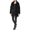 image:imageKARL LAGERFELD Womens Karl Lagerfeld Paris Womens Faux Fur JacketFaux Leather Black
