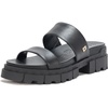 image:imageKARL LAGERFELD Womens Lacara Double Strap Lug Sole Platform SandalBlack