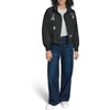 image:imageKARL LAGERFELD Womens Logo Patch Bomber JacketBlack