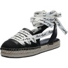 image:imageKARL LAGERFELD Womens Mariko  Ankle Wrap EspadrilleBlack