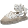 image:imageKARL LAGERFELD Womens Mariko  Ankle Wrap EspadrilleDusty Nude