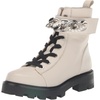 image:imageKARL LAGERFELD Womens Maxi Chain Combat BootSoft White