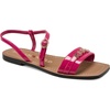 image:imageKARL LAGERFELD Womens Miram Flat Strappy Sandal With LogoHot Pink