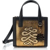 image:imageKARL LAGERFELD Womens Nouveau Small Printed Tote BagChampagne Snake