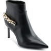 image:imageKARL LAGERFELD Womens Sambra Chain Ankle BootiesBlack