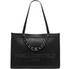 image:imageKARL LAGERFELD Womens Savoie Tote Bag With LogoBlack