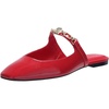 image:imageKARL LAGERFELD Womens Zilla Flat Mule ShoesRed