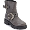 image:imageKARL LAGERFELD womens Lugsole Marceau Combat Boot With Crystal DetailAnthracite