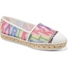 image:imageKARL LAGERFELD womens Millicent Flat Espadrille SandalMultiWhite