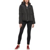 image:imageKARL LAGERFELD womens Stand Collar Short Puffer JacketHooded Black