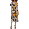 image:imageKarl Lagerfeld Paris Womens Sport Summer DressSoft WhiteGinger Multi