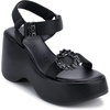 image:imageKarl Lagerfeld Paris womens Kiana Wedge SandalBlack
