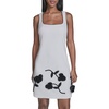 image:imageKarl Lagerfeld Womens Button Up Collared Belted Shirt DressSoft WhiteBlack