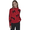 image:imageKarl Lagerfeld Womens Cold Weather Mock Neck Essential Soft SweaterAdmiral RedBlack
