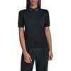 image:imageKarl Lagerfeld Womens Collared Short Sleeve SweaterBlack