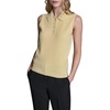 image:imageKarl Lagerfeld Womens Collared Sleeveless SweaterPanna Cotta