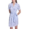 image:imageKarl Lagerfeld Womens Collared Stripe ShirtdressBlue Multi