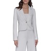 image:imageKarl Lagerfeld Womens Cropped Long Sleeve JacketSoft White