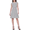 image:imageKarl Lagerfeld Womens Flare Skirt Sleeveless Stretch DressBlack  Soft White