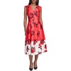 image:imageKarl Lagerfeld Womens Floral Print Summer Fashion DressApple Red Multi