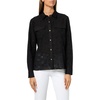 image:imageKarl Lagerfeld Womens Karl Motif Eyelet Button DownBlack