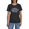 image:imageKarl Lagerfeld Womens Logo Denim Print TShirtBlack