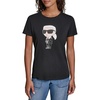 image:imageKarl Lagerfeld Womens Logo Karl Full Body TShirtBlack