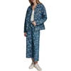 image:imageKarl Lagerfeld Womens Long Sleeve Collared Neck Bow Jacquard Denim JacketMedium Indigo