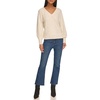 image:imageKarl Lagerfeld Womens Long Sleeve Sparkle SweaterSoft WhiteGold
