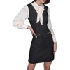 image:imageKarl Lagerfeld Womens Long Sleeve Textured Tweed DressBlackBirch