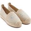 image:imageKarl Lagerfeld Womens Manika Espadrille Sandal with RhinestonesNaturalSilver