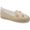 image:imageKarl Lagerfeld Womens Michaela Atelier Espadrille Closed Toe Sandal with PinsNaturalBright White