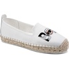 image:imageKarl Lagerfeld Womens Michaela Bonjour Espadrille Closed Toe SandalBright White